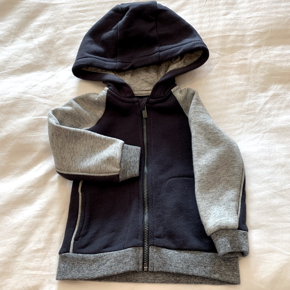 Vince kids zip-up hoody